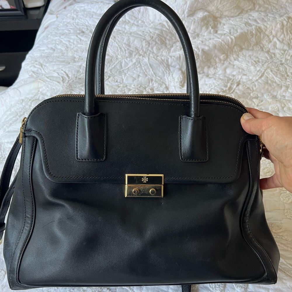 TORY BURCH ELISE SATCHEL BAG - Picture 4 of 16